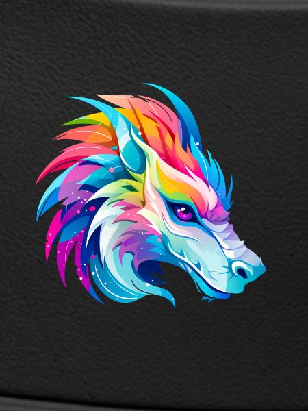 Rainbow Dragon Head