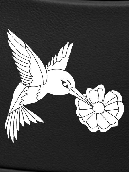 Weißer Futtervogel