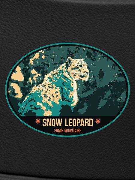 Snow Leopard illustration patch