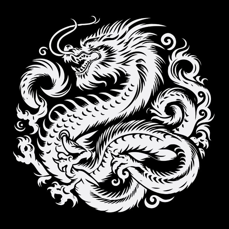 Chinese Dragon Tattoo