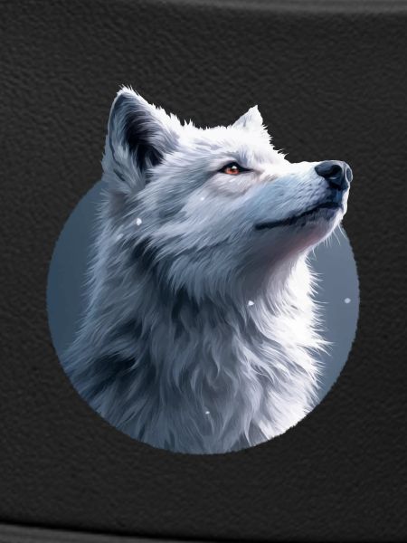 Weißer Wolf Illustration