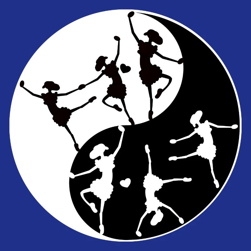 Ballet Dancing Yin Yang