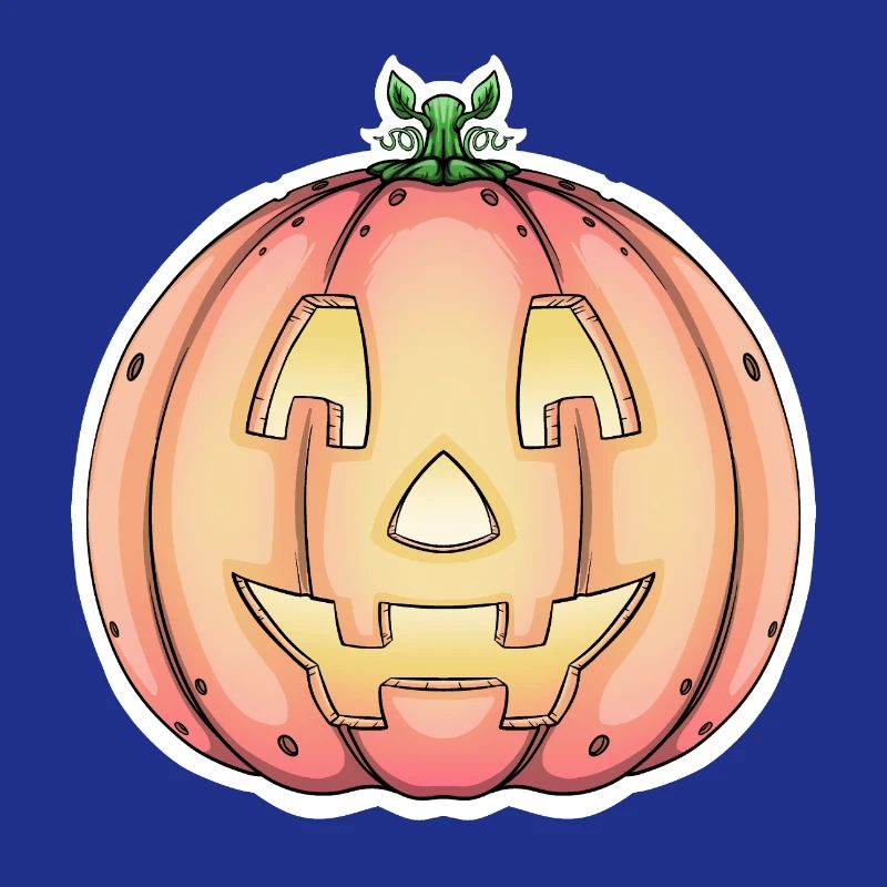 Conception de citrouille d’Halloween Jack-o'-Lantern