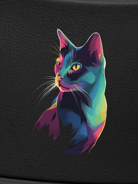 Stylized Cat Illustration