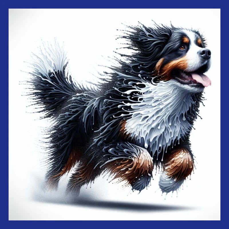 Bernese mountain dog