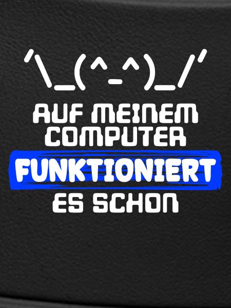 Computer Developer Softwareentwickler Statement
