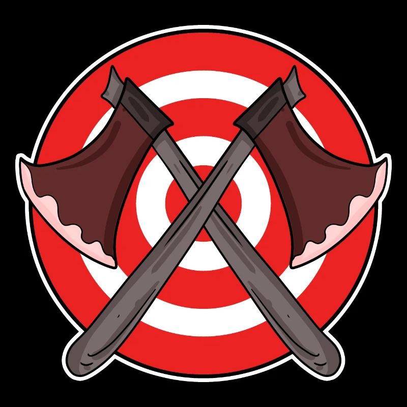 Axe Thrower Target Axe Throw Gift