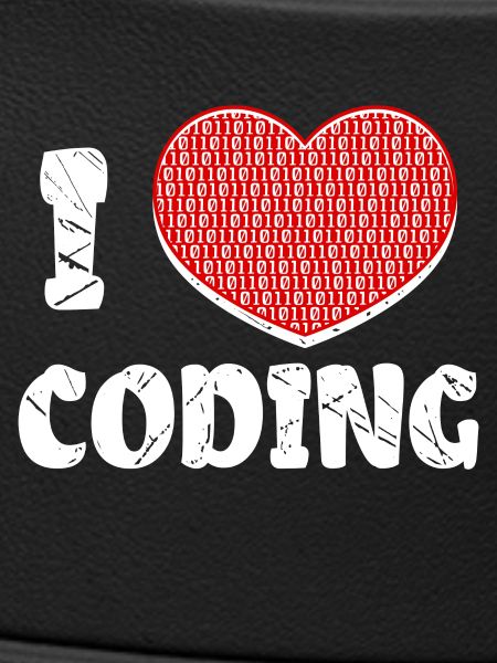 Developer Herz Coden Statement Programmierer