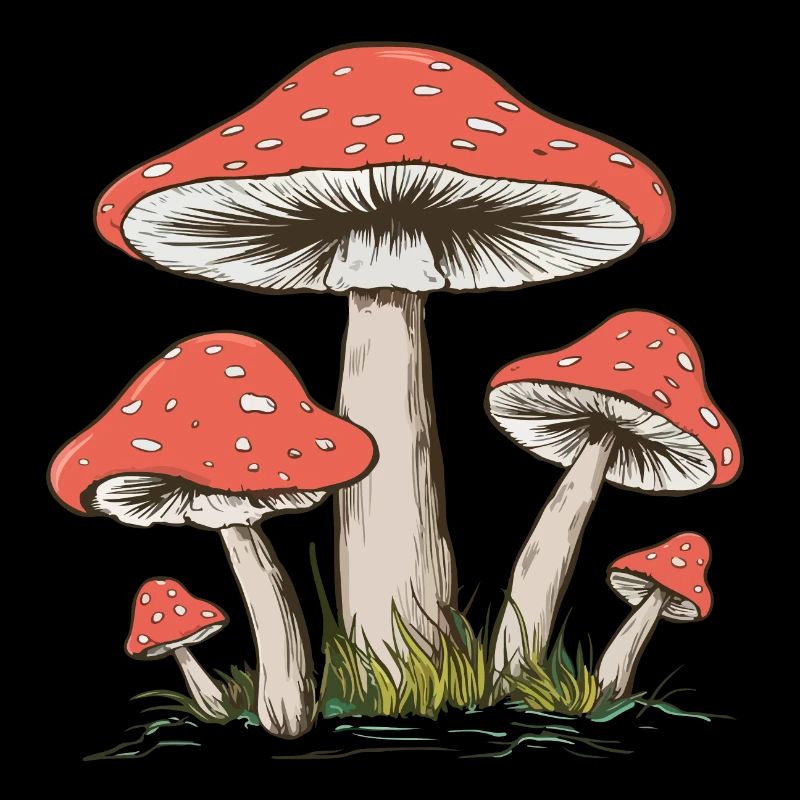 Vintage Mushroom
