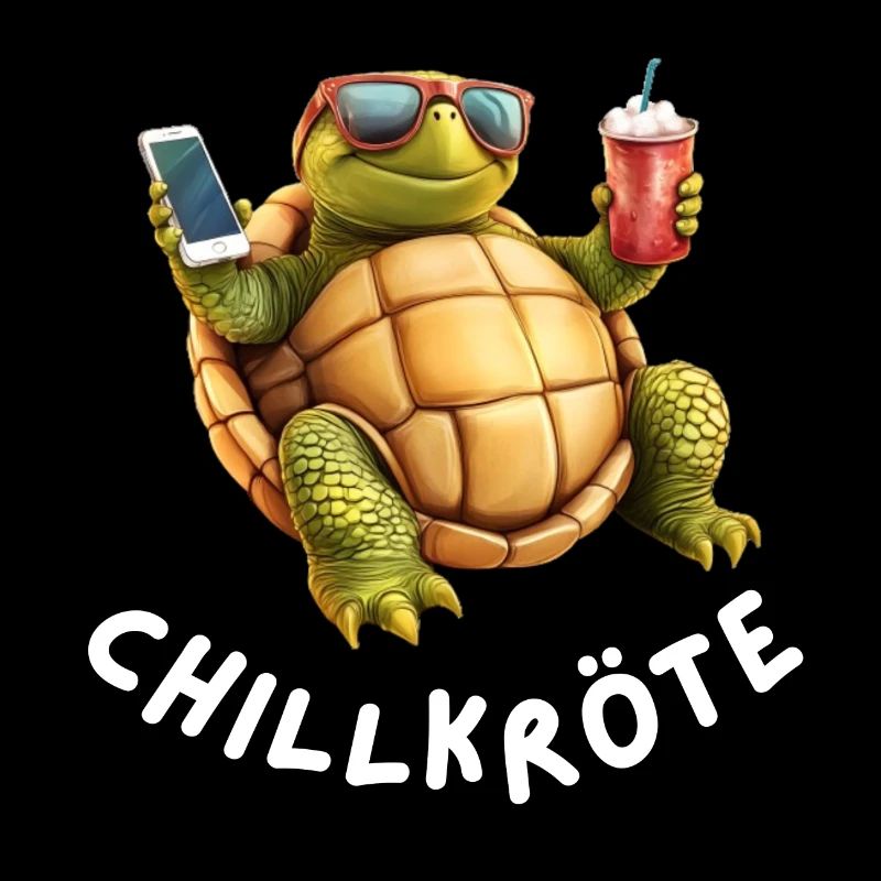 Schildkröte Chillen Reptil Relax Lustig Geschenk