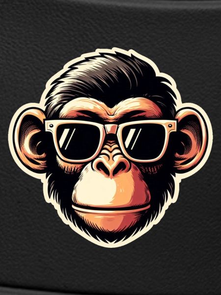 Affe Brille cool