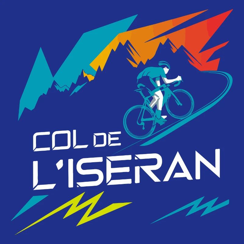 Col de l’Iseran Cycling Art