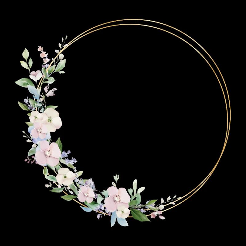Couronne de printemps - Personnalisable