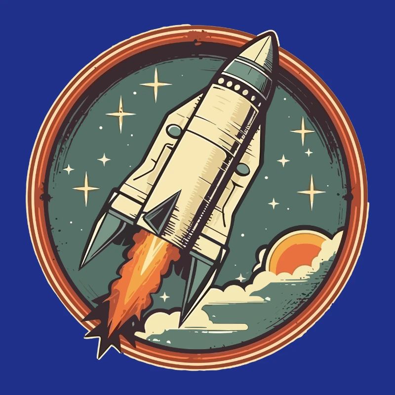 Retro Rocket - Space Rocket