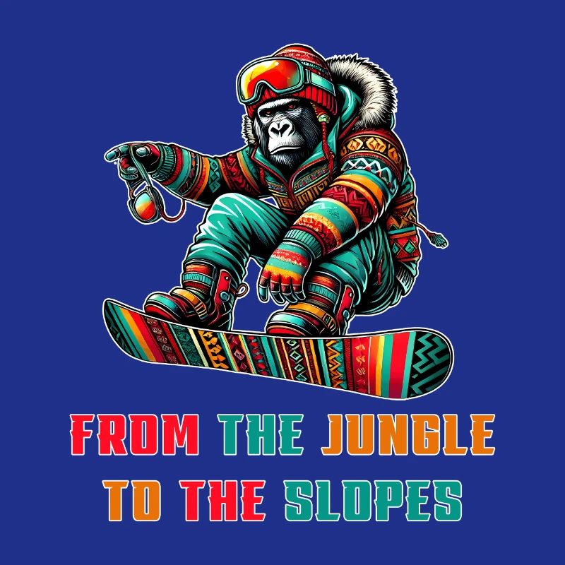 Gorilla Snowboard – Design