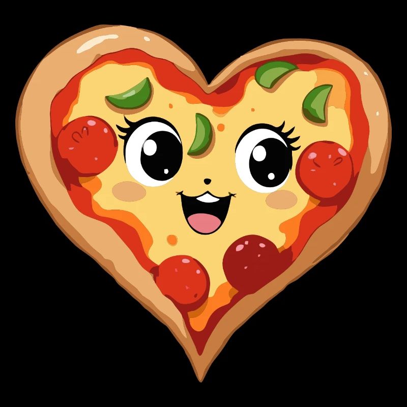 happy love pizza