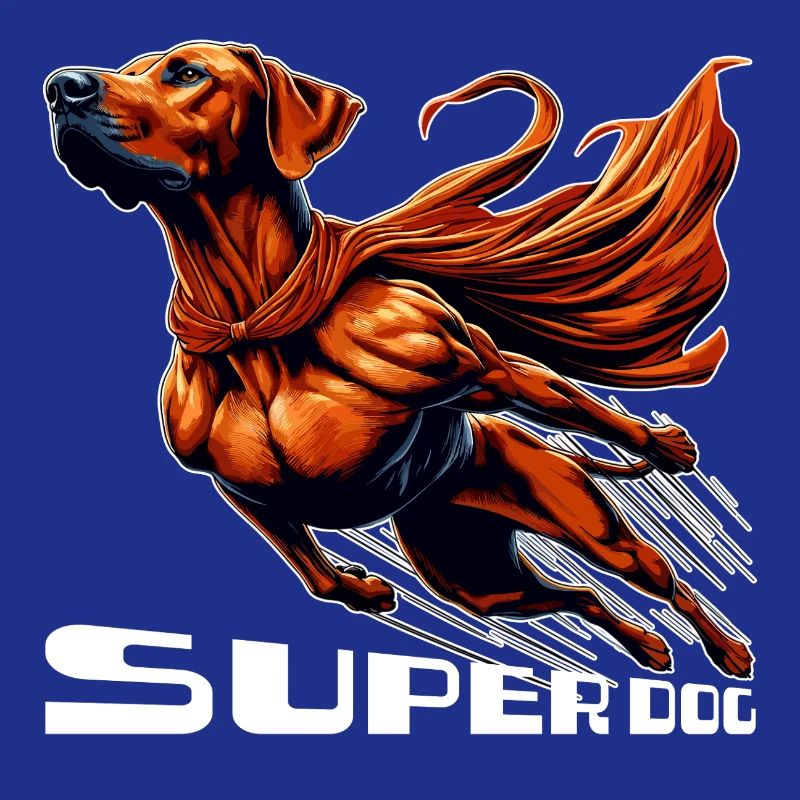 Super Dog Rhodesian Ridgeback RR Ridgie Gift