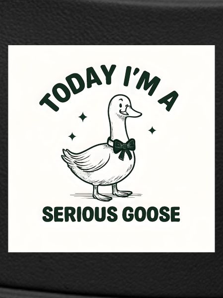 Serious goose