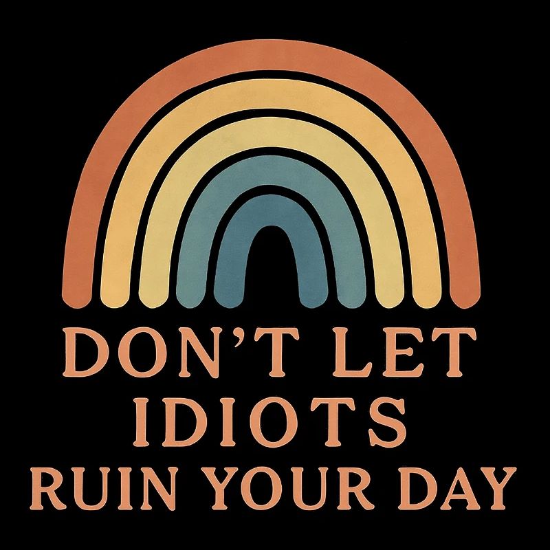 don t let idiots ruin your day