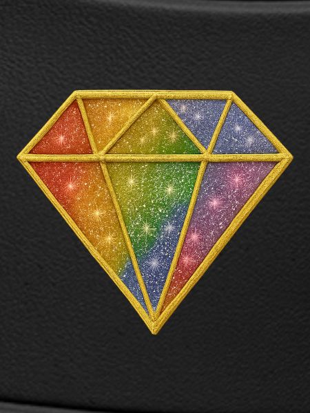 Rainbow Glitter Diamond Patch