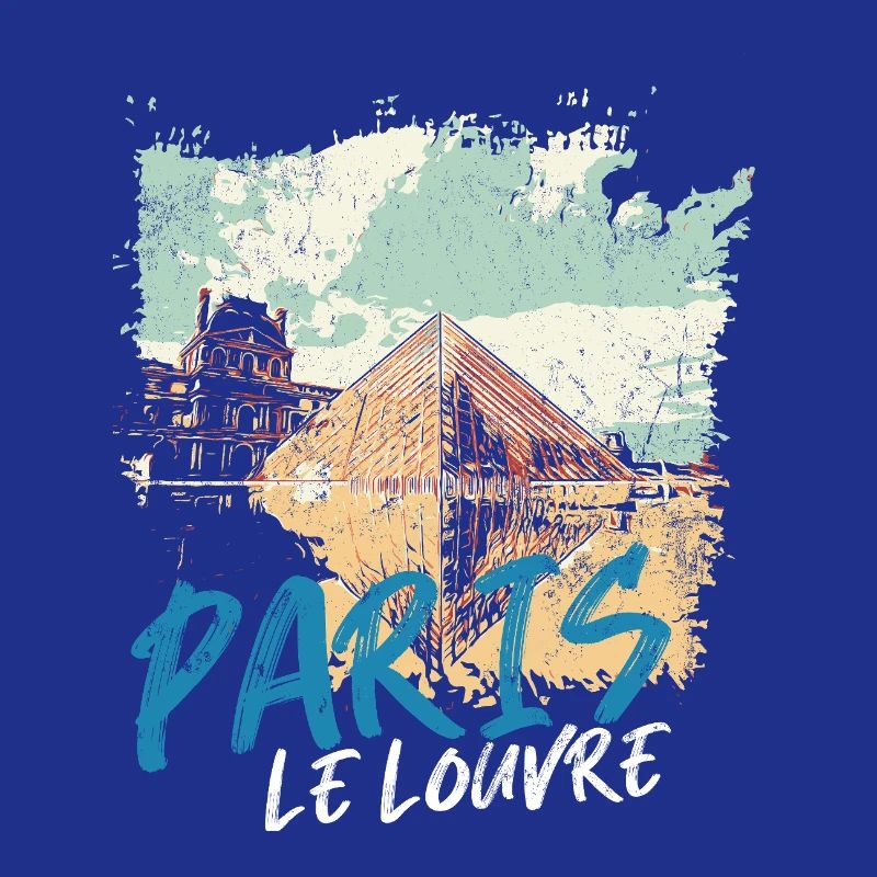 Pyramide du Louvre et Monuments de Paris