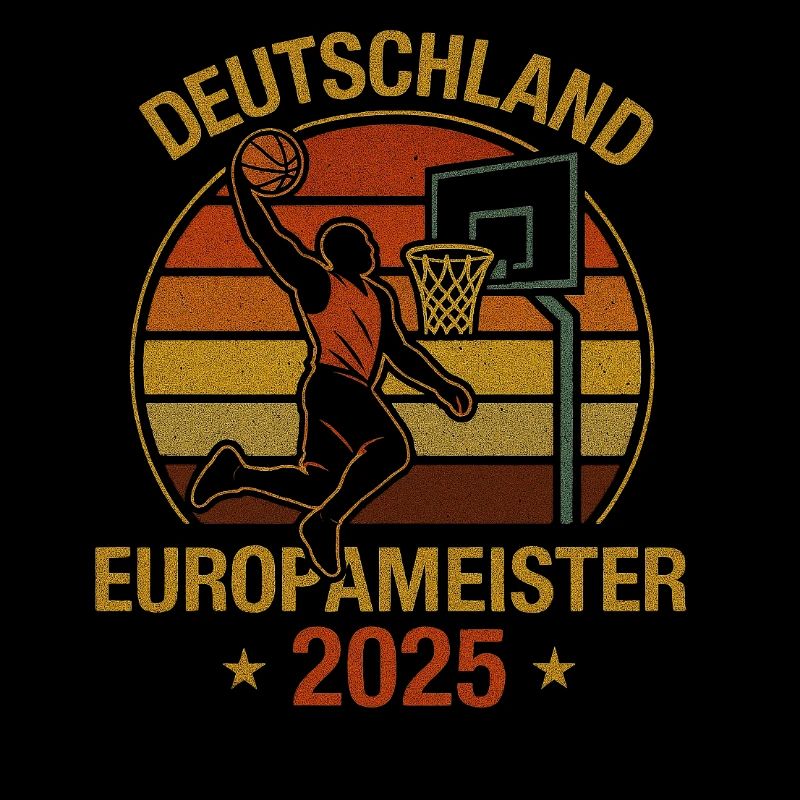 Champion d’Europe de basket-ball 2025 super cool