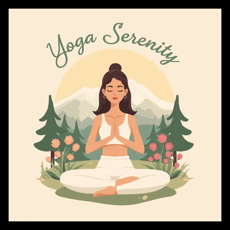 Yoga Serenity Nature Design