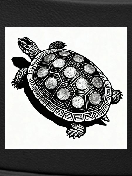 Münz-Schildkröte Geometrie