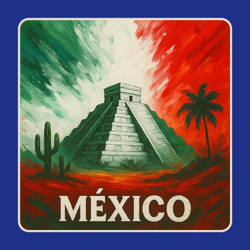 Mexiko Pyramiden Design