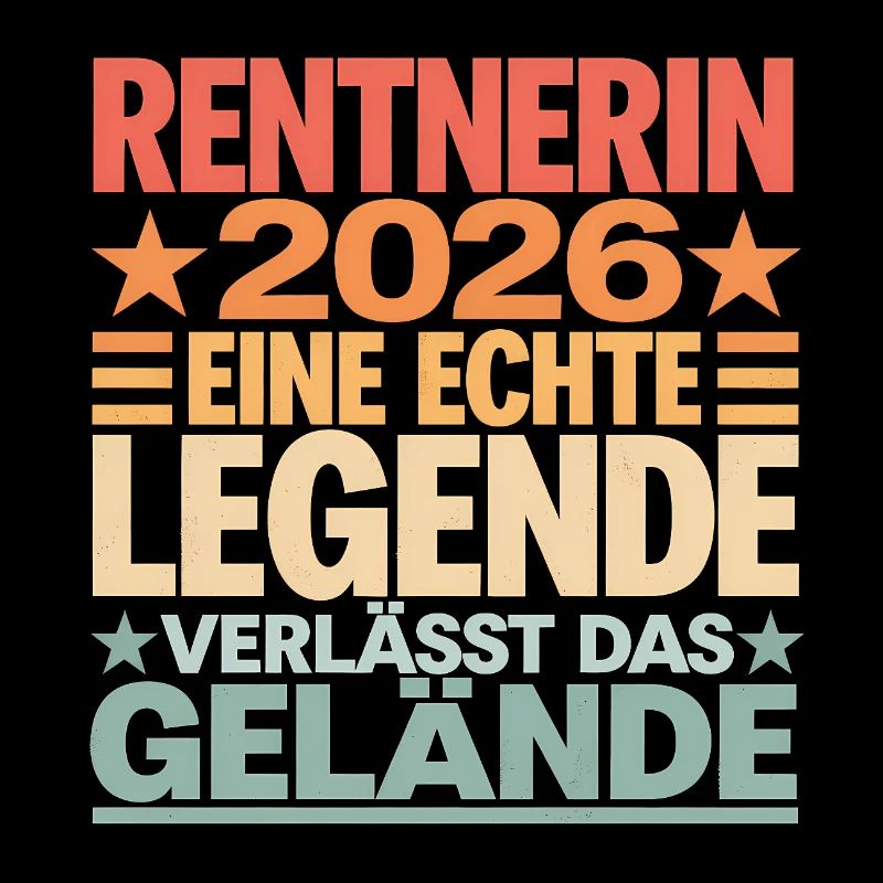 Pensioner 2026 Legend – funny farewell