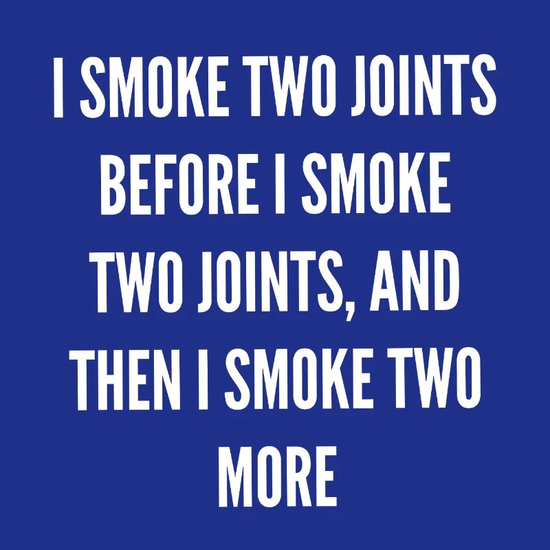 Zwei Joints Vor Dem Nächsten