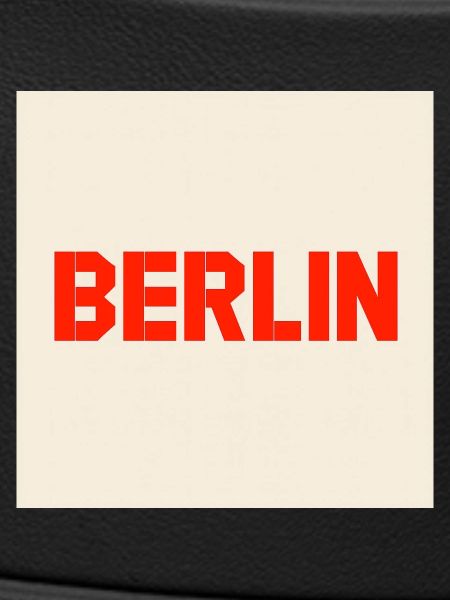 Berlin Bold Block Text