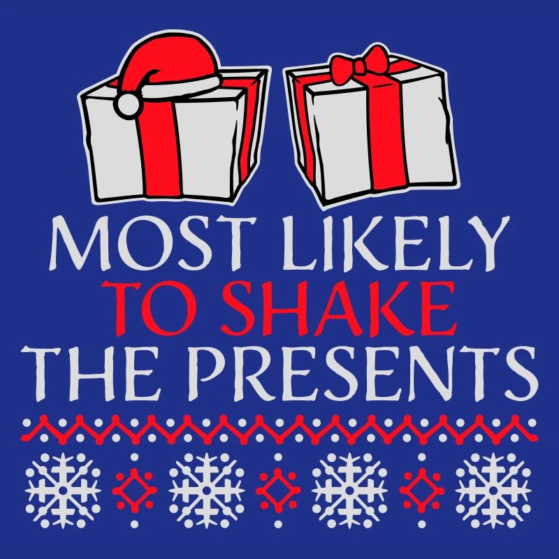 Most Likely to Shake the Presents Christmas Fun