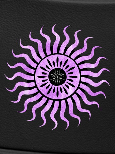 Dreamy Purple Sun
