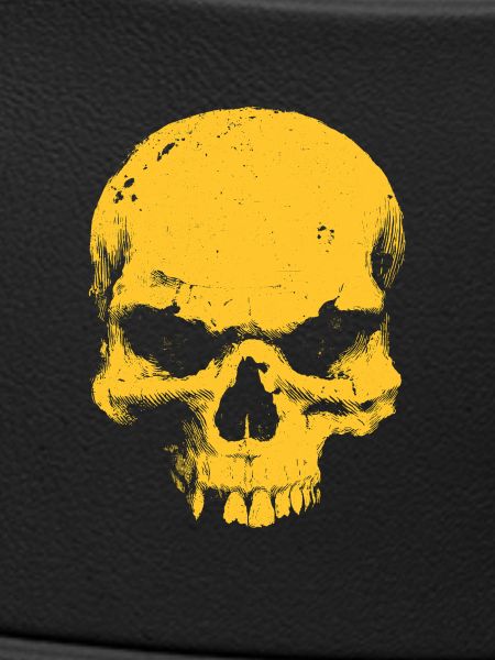 Contraste crâne jaune