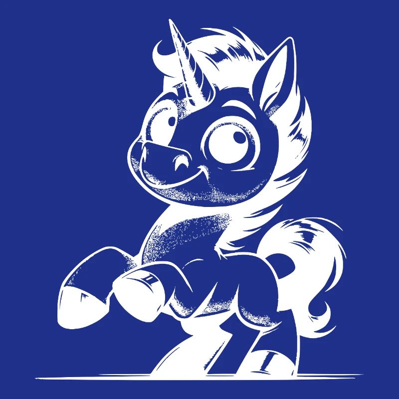 When unicorns simply look cool and charming