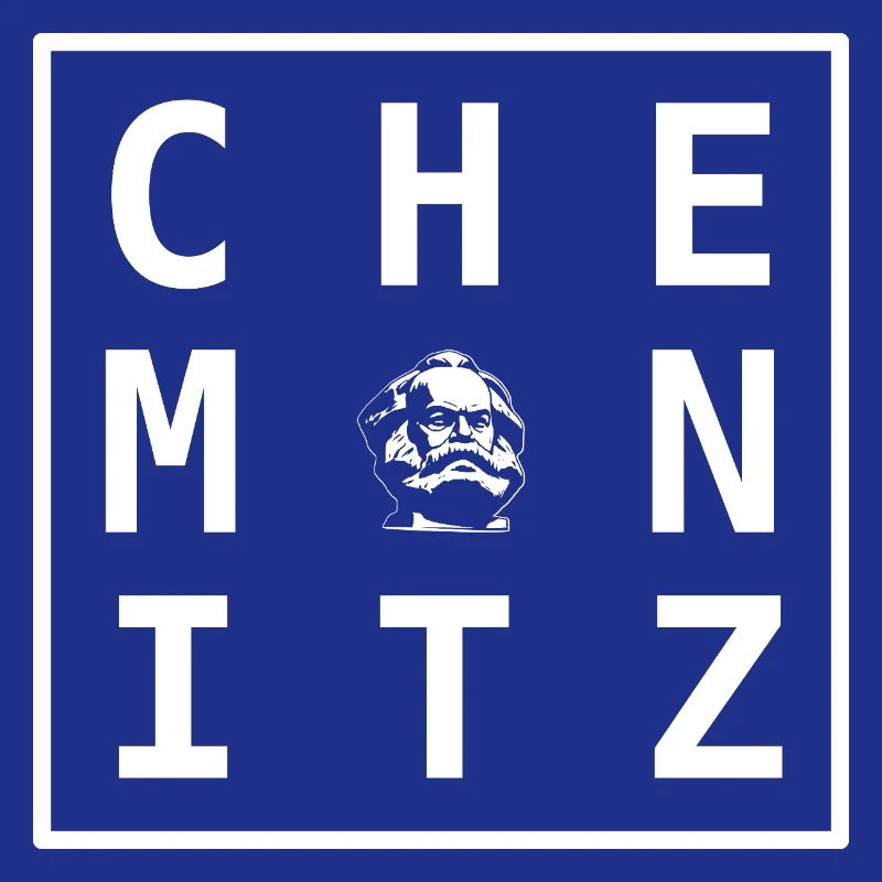 Chemnitz Karl-Marx Souvenir Design Nischel Art