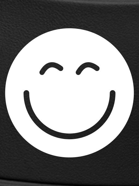 Smiley lächle gute Laune