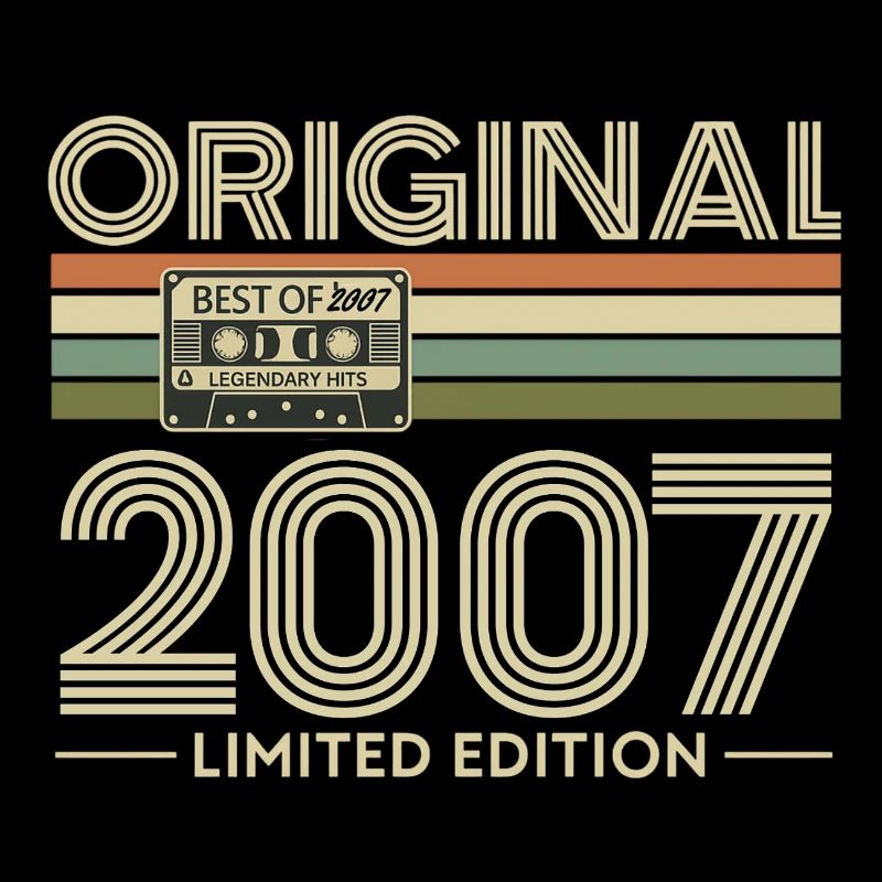 Original 2007 Limited Edition Retro