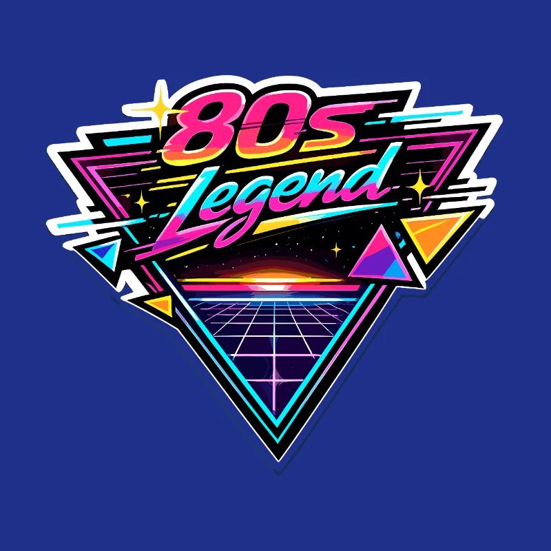 80s Legend Neon Retro