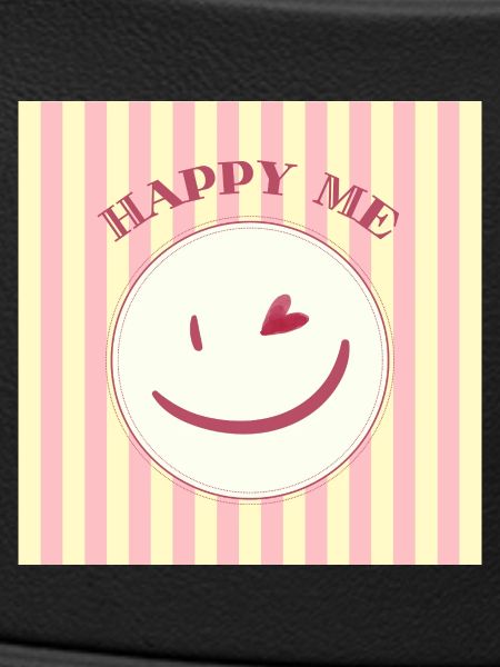 Smile on stripe pattern