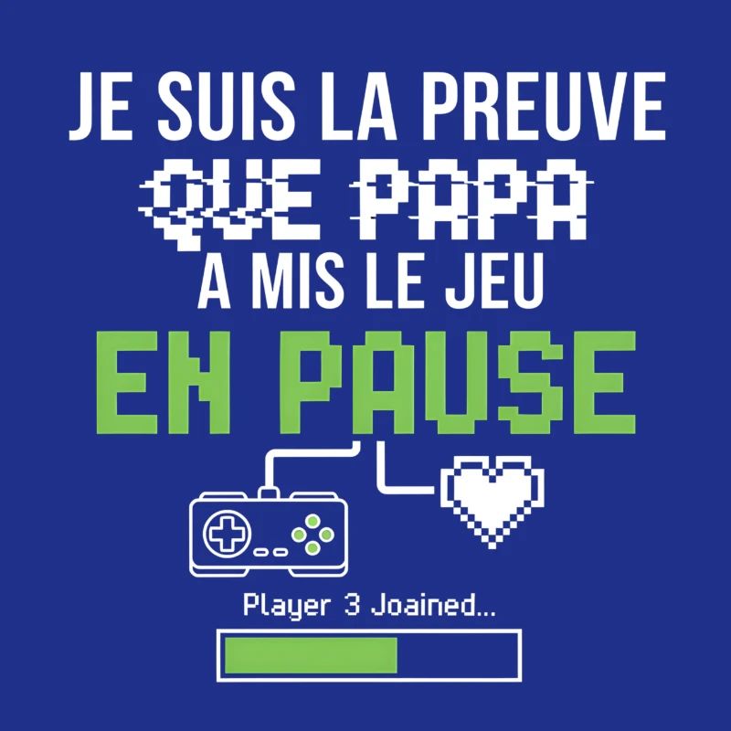 Pause Pixel Vert – Jeu Retro
