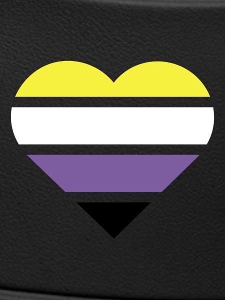 Pride Flag Heart · Nonbinary
