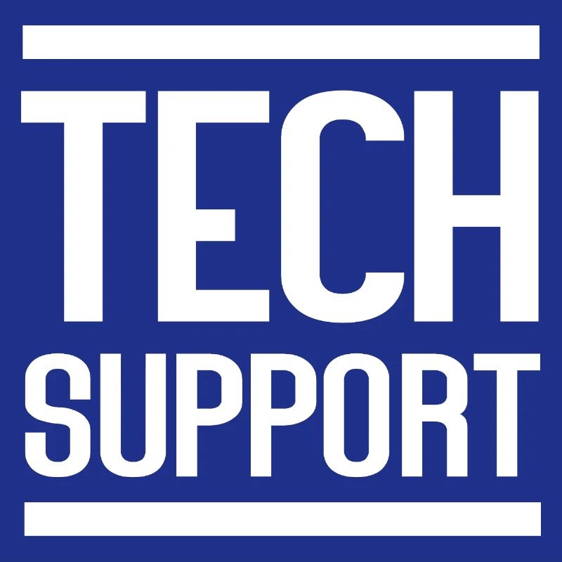 Tech Support Bold Logo Tee