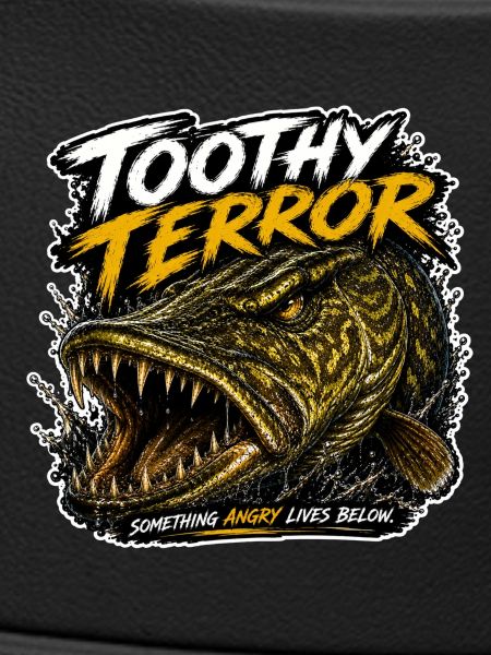 Hechtfischen Zahn-Terror