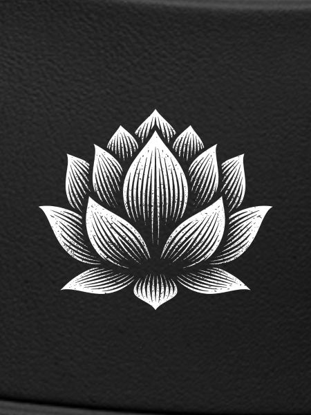 Imprimé Silhouette Lotus