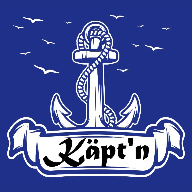 Captain Anchor Seafaring Logo