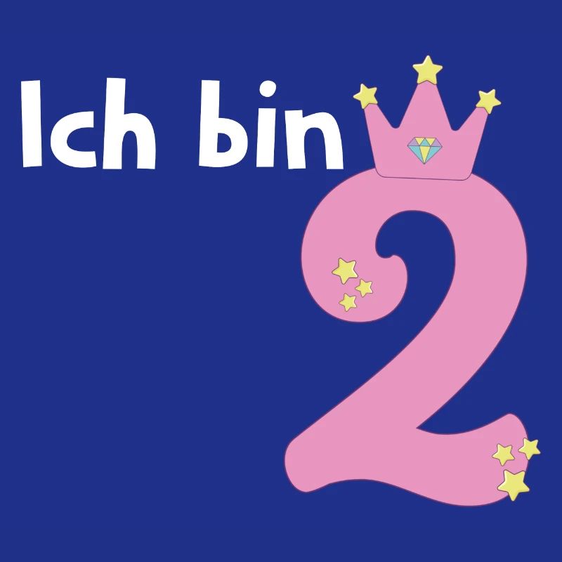 Ich bin schon 2 Mädchen 2 Jahre alt