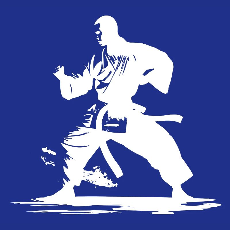 Karate Junge Grafik