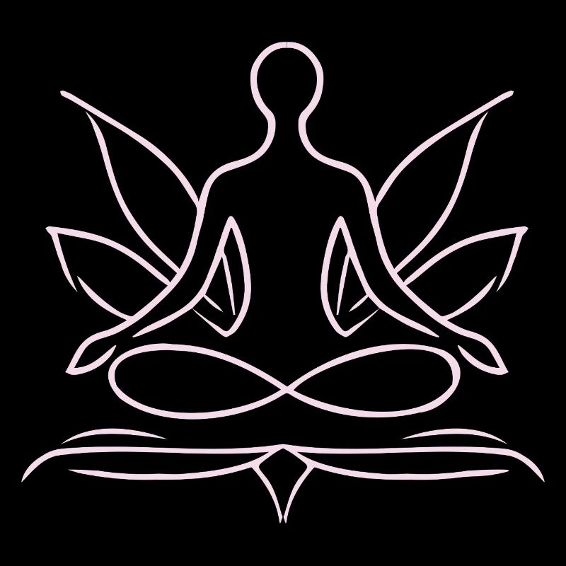 Serene Lotus Meditation Design